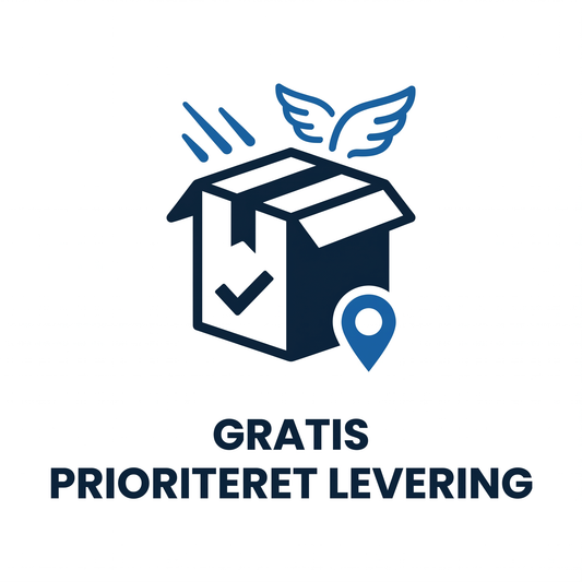 Gratis prioriteret levering